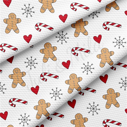 Christmas Printed Liverpool Fabric AA2163 & Get a Free $89.99 Embroidery Bundle