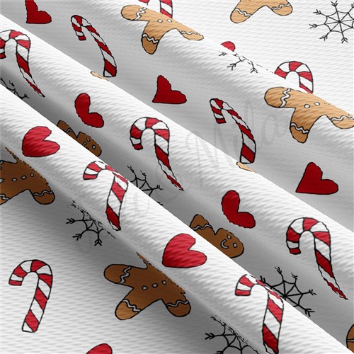 Christmas Printed Liverpool Fabric AA2163 & Get a Free $89.99 Embroidery Bundle