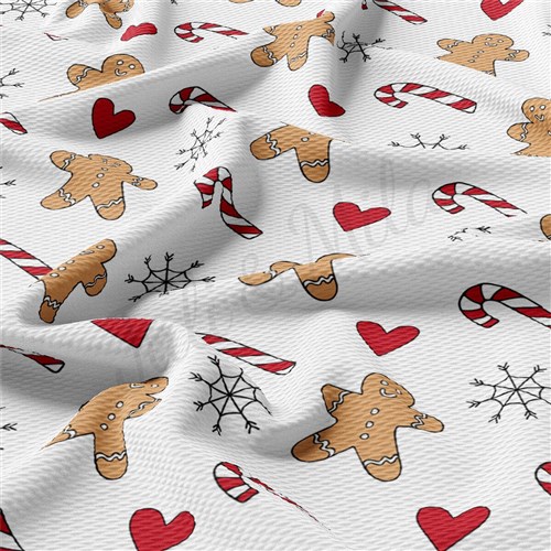 Christmas Printed Liverpool Fabric AA2163 & Get a Free $89.99 Embroidery Bundle