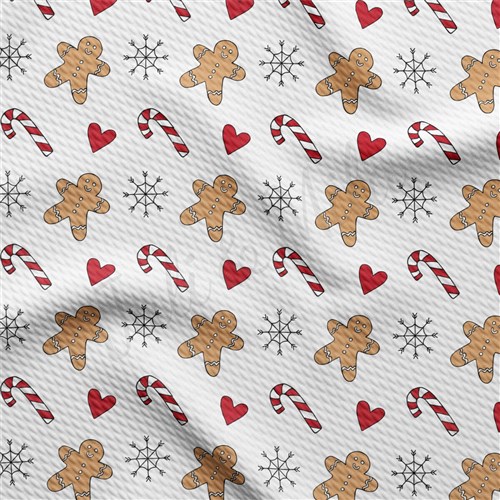 Christmas Printed Liverpool Fabric AA2163 & Get a Free $89.99 Embroidery Bundle