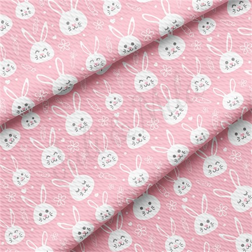Easter AA2323 Liverpool Bullet Textured Stretch Solid Strip Thick Knit Jersey Fabric