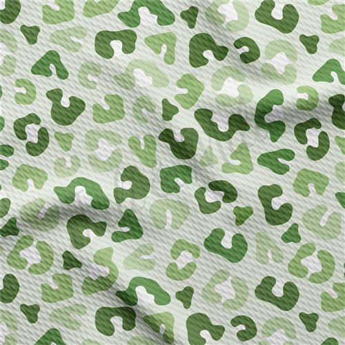 St. Patrick's Day Printed Liverpool Bullet Textured Stretch Solid Strip Thick Knit Jersey Fabric