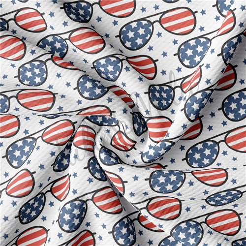 4th of July Patriotic USA Liverpool Flag American Stripes TBP102 PT85 & Get a Free $89.99 Embroidery Bundle