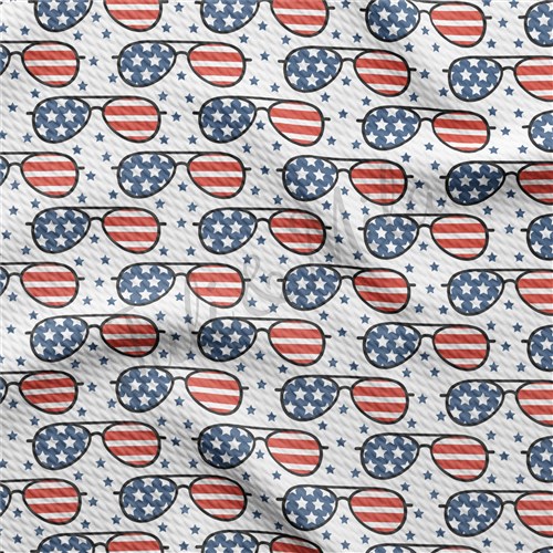 4th of July Patriotic USA Liverpool Flag American Stripes TBP102 PT85 & Get a Free $89.99 Embroidery Bundle