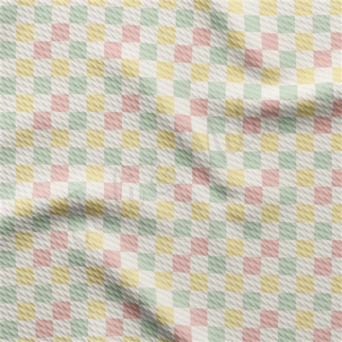 Easter AA2358 Liverpool Bullet Textured Stretch Solid Strip Thick Knit Jersey Fabric