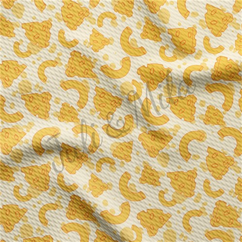 Mac and Printed Liverpool Bullet Textured Stretch Solid Strip Thick Knit Jersey Fabric