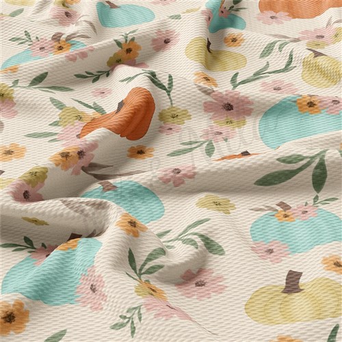 Autumn Fall Halloween Printed Liverpool Fabric AA1965 & Get a Free $89.99 Embroidery Bundle