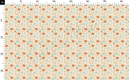 Autumn Fall Halloween Printed Liverpool Fabric AA1965 & Get a Free $89.99 Embroidery Bundle