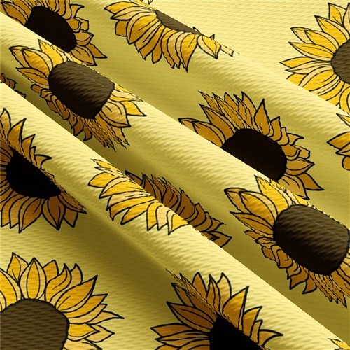 Printed Floral Fabric for Bows Sunflowers (F82) & Get a Free $89.99 Embroidery Bundle