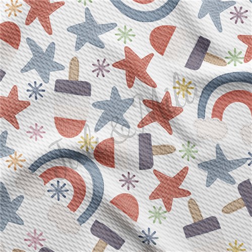 Patriotic 4th of July Liverpool Fabric PT64 TBP102 & Get a Free $89.99 Embroidery Bundle