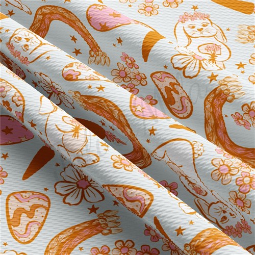 Easter Printed Liverpool Fabric AA1382 & Get a Free $89.99 Embroidery Bundle