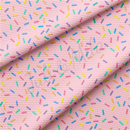 Sprinkles Liverpool Bullet Textured Stretch Solid Strip Thick Knit Jersey Fabric
