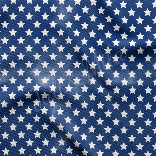 Patriotic 4th of July PT41 Liverpool Bullet Textured Stretch Solid Strip Thick Knit Jersey Fabric