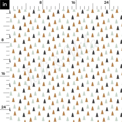 Christmas Trees trees Liverpool Bullet Textured Stretch Solid Strip Thick Knit Jersey Fabric