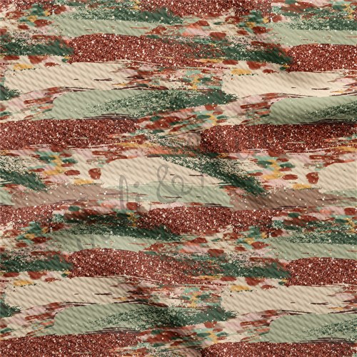 Printed Liverpool Bullet Textured Stretch Solid Strip Thick Knit Jersey Fabric