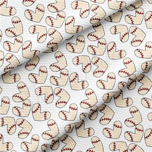 Printed Liverpool Fabric AA2514 Baseball & Get a Free $89.99 Embroidery Bundle