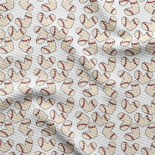 Printed Liverpool Fabric AA2514 Baseball & Get a Free $89.99 Embroidery Bundle