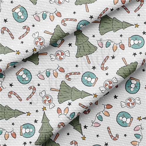 Christmas Printed Liverpool Fabric AA2100 & Get a Free $89.99 Embroidery Bundle