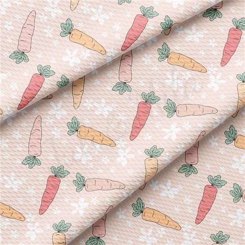 Easter Liverpool Bullet Textured Stretch Solid Strip Thick Knit Jersey Fabric