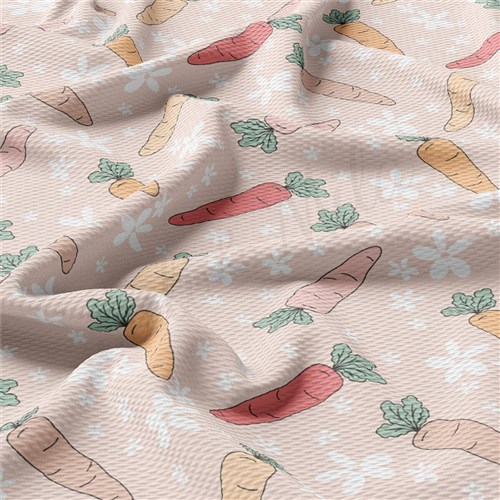 Easter Liverpool Bullet Textured Stretch Solid Strip Thick Knit Jersey Fabric