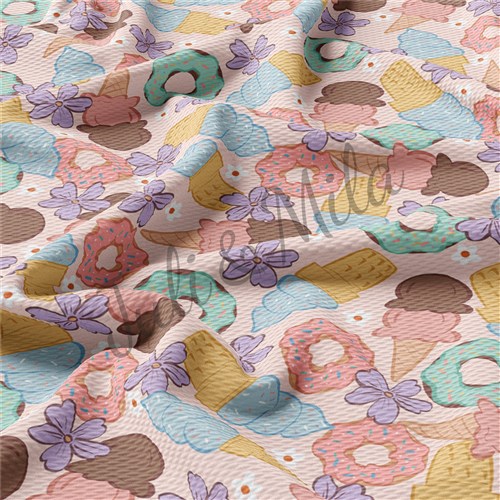 Printed Liverpool 4 Way Fabric sweets5 & Get a Free $89.99 Embroidery Bundle