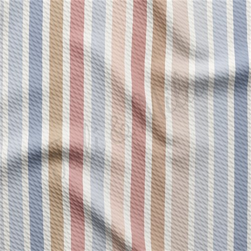 Liverpool Bullet Textured Stretch Solid Strip Thick Knit Jersey Fabric