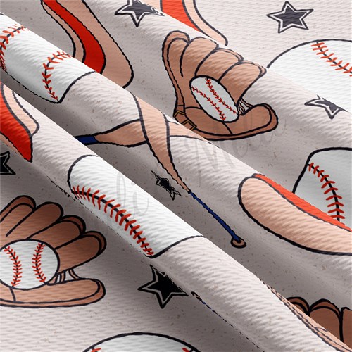 Baseball Printed 4Way Stretch Solid Liverpool AA1484 & Get a Free $89.99 Embroidery Bundle