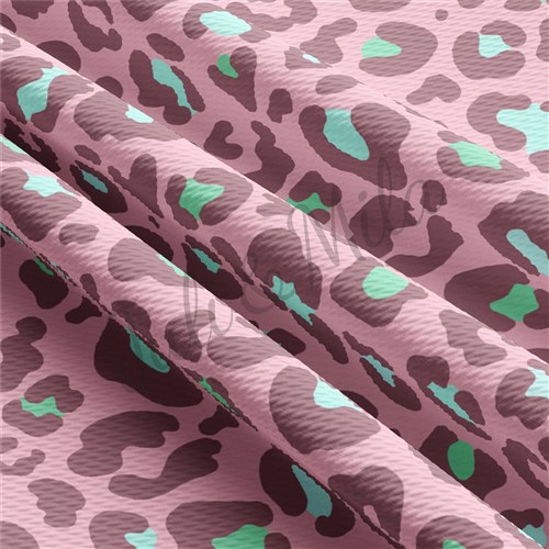 Printed Liverpool Bullet Textured Stretch Solid Strip Thick Knit Jersey Fabric