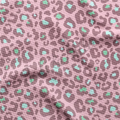 Printed Liverpool Bullet Textured Stretch Solid Strip Thick Knit Jersey Fabric