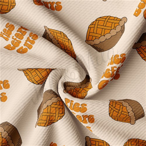 Pies Before Guys Thanksgiving Fall Autumn Printed Liverpool Liverpool AA914 & Get a Free $89.99 Embroidery Bundle