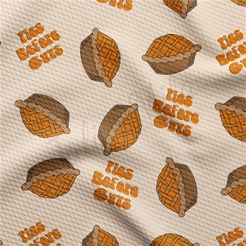 Pies Before Guys Thanksgiving Fall Autumn Printed Liverpool Liverpool AA914 & Get a Free $89.99 Embroidery Bundle