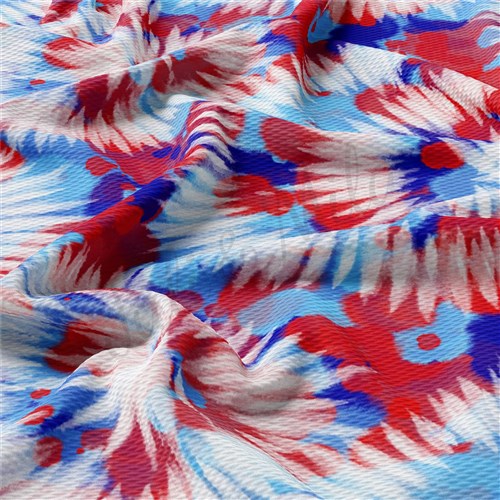 Patriotic 4th of July Printed Liverpool AA1612 & Get a Free $89.99 Embroidery Bundle