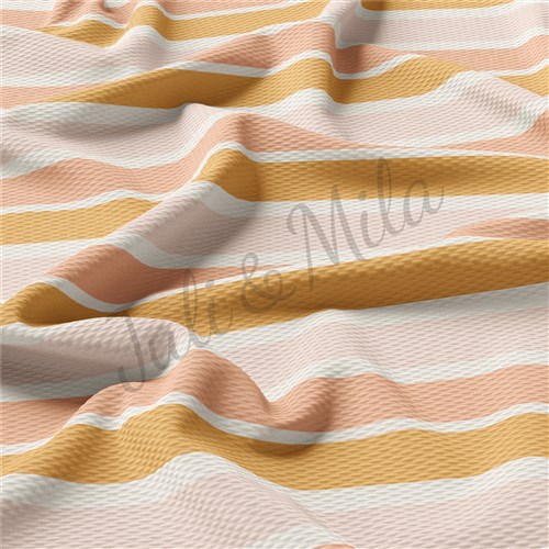 TBP102 Liverpool Bullet Textured Stretch Solid Strip Thick Knit Jersey Fabric