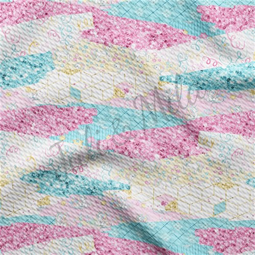 Easter Easter78 Liverpool Bullet Textured Stretch Solid Strip Thick Knit Jersey Fabric