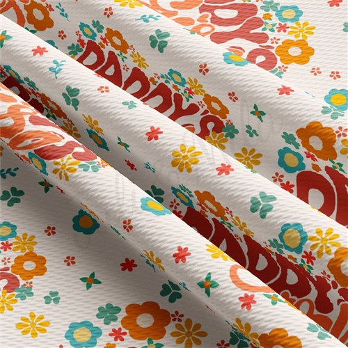 Printed Liverpool Fabric AA2516 Daddy's Girl & Get a Free $89.99 Embroidery Bundle