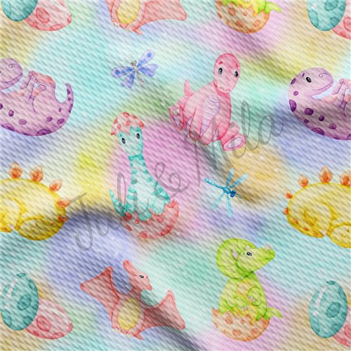 Easter Printed Liverpool Bullet Textured Stretch Solid Strip Thick Knit Jersey Fabric