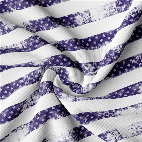 4th of July Patriotic Printed Liverpool Stretch AA1532 & Get a Free $89.99 Embroidery Bundle