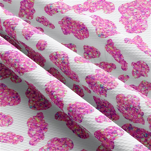 Printed Liverpool Fabric AA2498 Cow  & Get a Free $89.99 Embroidery Bundle