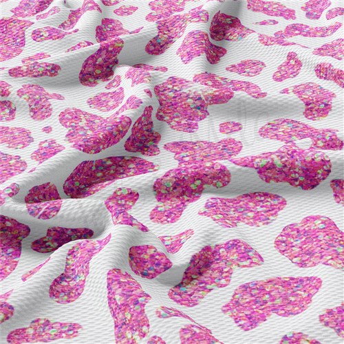 Printed Liverpool Fabric AA2498 Cow  & Get a Free $89.99 Embroidery Bundle