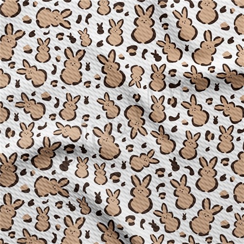 Easter AA1286 Liverpool Bullet Textured Stretch Solid Strip Thick Knit Jersey Fabric