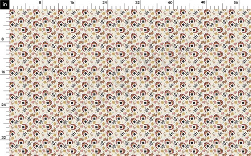 Farm Bullet Printed Textured by the yard AA956 & Get a Free $89.99 Embroidery Bundle