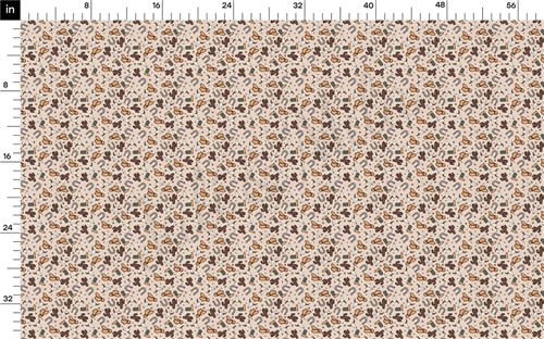 Western Boho Printed Liverpool Fabric AA2107 & Get a Free $89.99 Embroidery Bundle