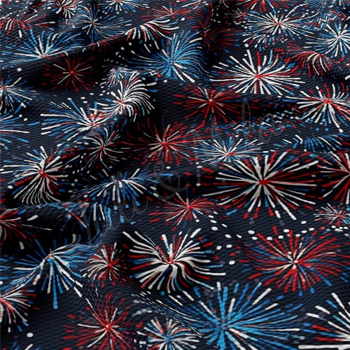 4th of July Embroidery Printed Liverpool AA1793 & Get a Free $89.99 Embroidery Bundle