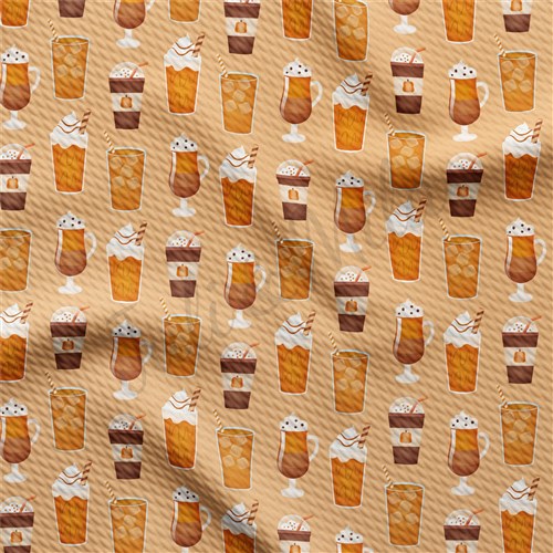 Fall Autumn Halloween Printed Liverpool Fabric AA920 & Get a Free $89.99 Embroidery Bundle
