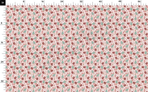 Pink Snowman Christmas Liverpool Bullet Textured Stretch Solid Strip Thick Knit Jersey Fabric