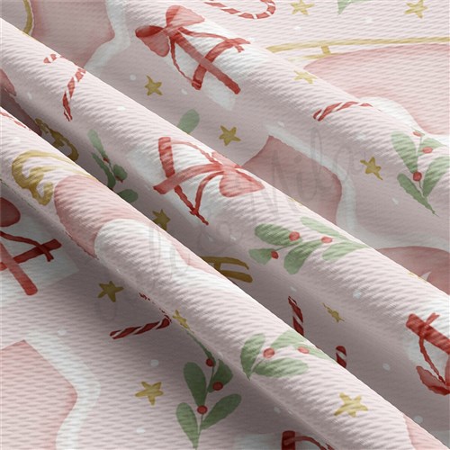 Christmas Printed Liverpool Fabric AA2140 & Get a Free $89.99 Embroidery Bundle