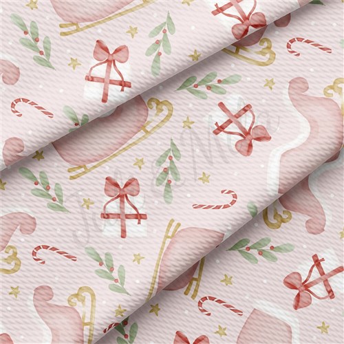 Christmas Printed Liverpool Fabric AA2140 & Get a Free $89.99 Embroidery Bundle