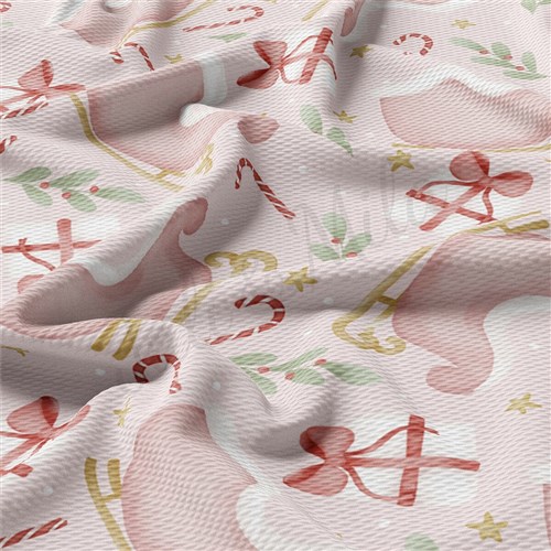 Christmas Printed Liverpool Fabric AA2140 & Get a Free $89.99 Embroidery Bundle