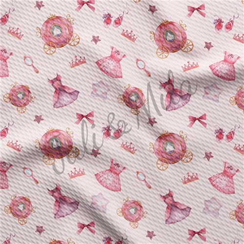 Printed Liverpool Fabric (princess2) & Get a Free $89.99 Embroidery Bundle
