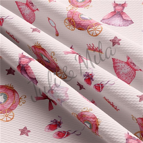 Printed Liverpool Fabric (princess2) & Get a Free $89.99 Embroidery Bundle